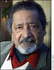 Naipaul, 69, was commended for his 